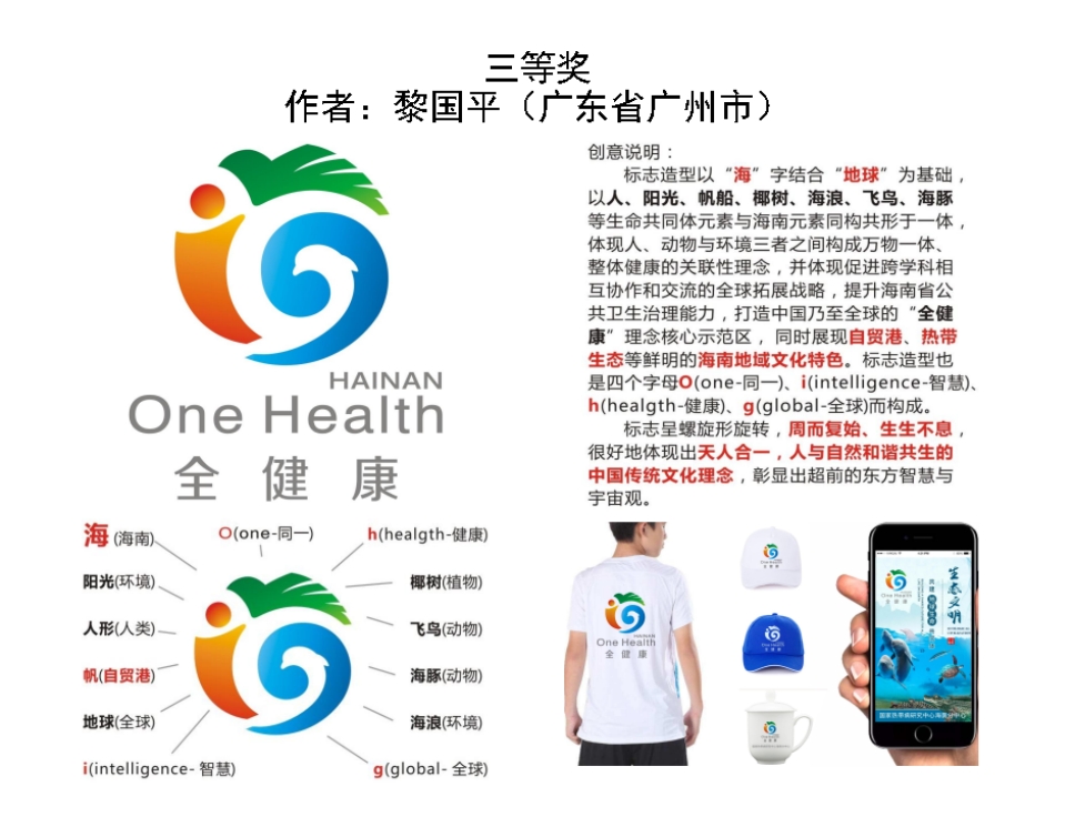 海南“全健康”形象标识（Logo）设计大赛公开征集活动最终评选结果公示
