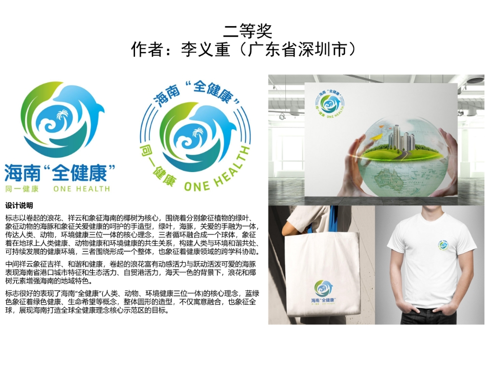海南“全健康”形象标识（Logo）设计大赛公开征集活动最终评选结果公示