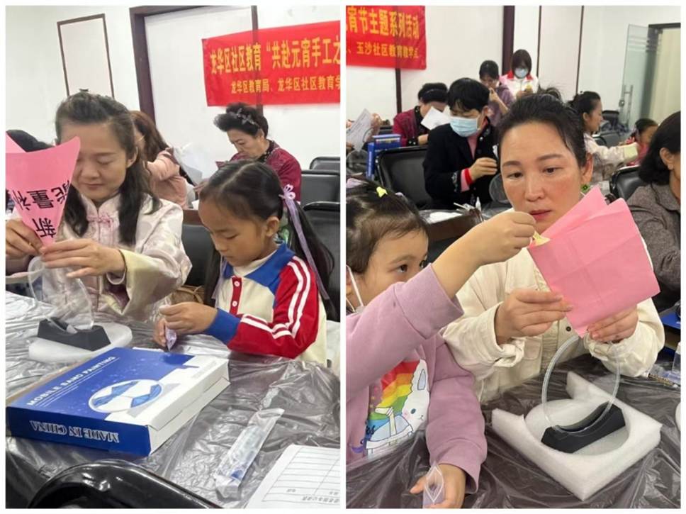 指尖流沙映照非遗薪火，龙华区社区教育欢度元宵