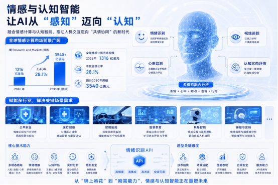 2026年情感与认知智能技术公司推荐:从选型维度到厂商对比的深度指南 2026年情感与认知智能技术公司推荐:从选型维度到厂商对比的深度指南